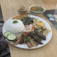 Broken rice at Chay Đại Bình in Da Nang
