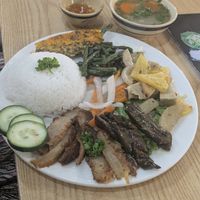 Broken rice at Chay Đại Bình in Da Nang