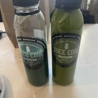 The Elite (half drank 😂) and Mother Earth   at Juice Core in Scottsdale