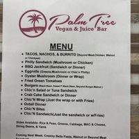  at Palm Tree Vegan and Juice Bar in Hampton