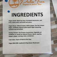  at Palm Tree Vegan and Juice Bar in Hampton