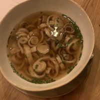Frittata soup  at SOULA in Vienna