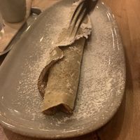 Crepe with apricot jam filling  at SOULA in Vienna