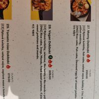 Check the list of allergens at Mamy in Prague