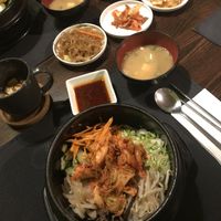 kimchi bibimbab at Mamy in Prague