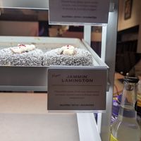Vegan Jammin' Lamington at Rodeo Doughnuts  in Manchester