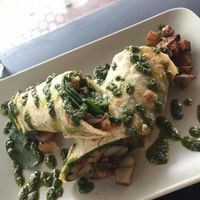 vegetarian wrap  at Grind It in Glenelg