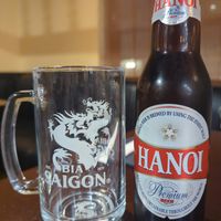 Hanoi beer at Sen Viet Quan Guildford in Guildford