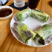Avocado Spring Rolls at NAM Kitchen in Sandy Springs