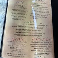 Menu 08/24  at Issac's Way in Fredericton