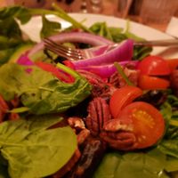 Spinach date salad at Issac's Way in Fredericton