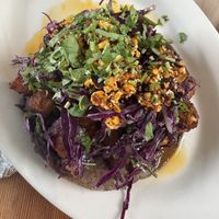 Tostada without cream   at Tacubaya in Berkeley