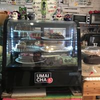 Inside at La Heladeria Mexicana in Barcelona