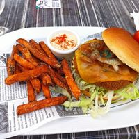 Hamburguesa Hulk at Gastrocomic in Albir