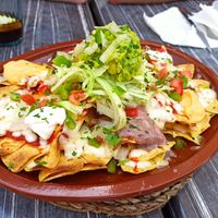 Nachos vegetarianos at Gastrocomic in Albir