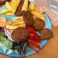 Open Pita Falafel   at "UNO"- Pizza & grill in Agios Nikolaos