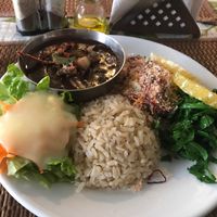 Feijoada at Govindas' Natural - Vrinda in Sao Paulo
