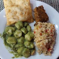 One of my plates at Vegg's Restaurante in Sao Paulo