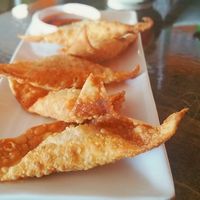Wontons at I Love Vegan in Long Beach