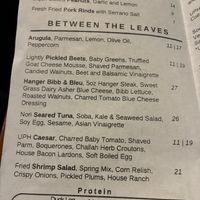 Menu   at Union Public House in Pensacola