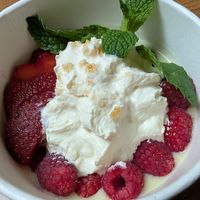 Vegan lemon curd at Sabaku Sushi in Moab