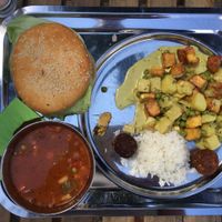 minestrone soup at Govinda in Eger