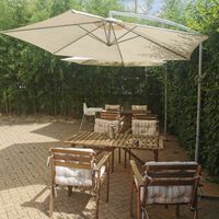 Garden place at Govinda in Eger