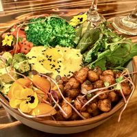 Hummus bowl   at Sumac Vegano in Cusco
