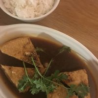 Braised tofu in coconut water   at San May - Q1 in Ho Chi Minh City