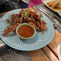 Chilli mushrooms at Giggling Squid - Leeds in Leeds