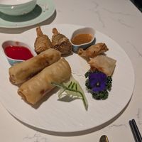 Small vegan platter at OISOI Bar & Restaurant in Sheffield