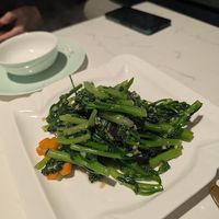 Seasonal greens at OISOI Bar & Restaurant in Sheffield