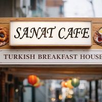 Entrance opposite Akbank Cihangir at Cihangir Sanat Cafe in Istanbul
