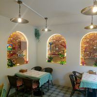 Beautiful interior. at Cihangir Sanat Cafe in Istanbul