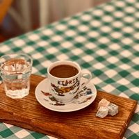 Coffee after breakfast is a blessing. at Cihangir Sanat Cafe in Istanbul