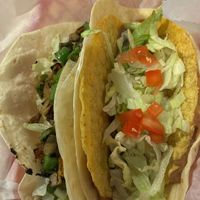 Taco and taquito   at Miguel's Mexican Restaurant in Pensacola