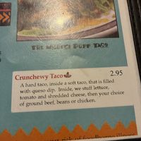 Menu   at Miguel's Mexican Restaurant in Pensacola