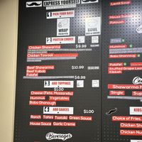 Menu   at Mr. Shawarma in Pensacola
