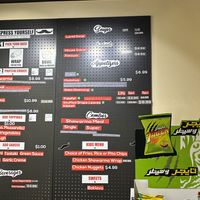 Menu   at Mr. Shawarma in Pensacola