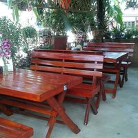 garden side left at TTK Restaurant in Pai