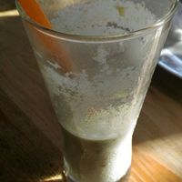 Avocado shake.... demolished! at TTK Restaurant in Pai