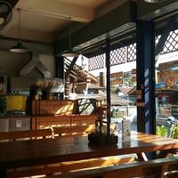 Pleasant surroundings at TTK Restaurant in Pai