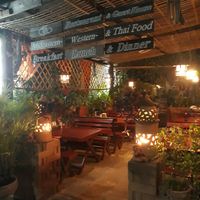 Outside at TTK Restaurant in Pai
