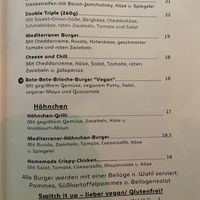 Menu  at Contigo  in Koblenz