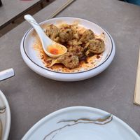 House dumpings  at Tofu Vegan in Brighton