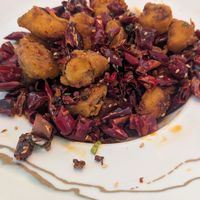 Needs more chillies at Tofu Vegan in Brighton