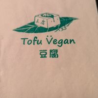 Logo at Tofu Vegan in Brighton