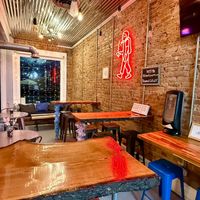 Indoor Seating at Coffee Republic & Coworking in Huntersville