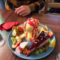 Dessert platter  at Persepolis - Snackistan in South East London