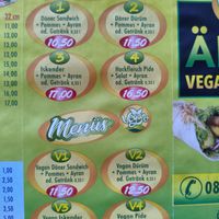 Vegane Menüs V1 bis V4 at ÄDAR Vegan & Döner in Augsburg